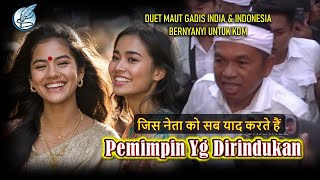 Download lagu DUET MAUT..!! GADIS INDIA & INDONESIA BERNYANYI UNTUK KDM I 'Pemimpin Yang Dirindukan'. mp3