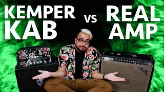 Video thumbnail for Kemper Kab Vs Real Amp by ToneJunkie TV
