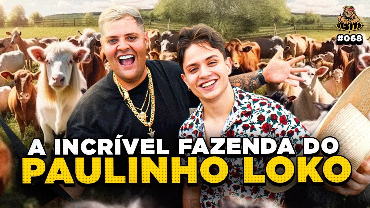 “SÓ UM CAVALO VALE R$ 200 MIL”: A GIGANTESCA FAZENDA DO PAULINHO LOKO - Podpah Visita #68