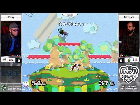 HFLAN 19 - Picky (Marth) Vs. Samplay (Falco) - Pool B 15 - Melee Singles