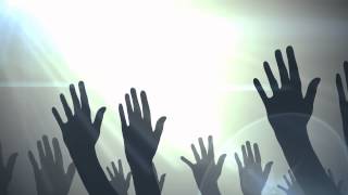 Hands Raised Motion Background 1