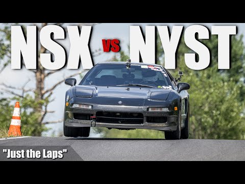 Acura NSX vs NYST - New York Safety Track "Just the Laps"!