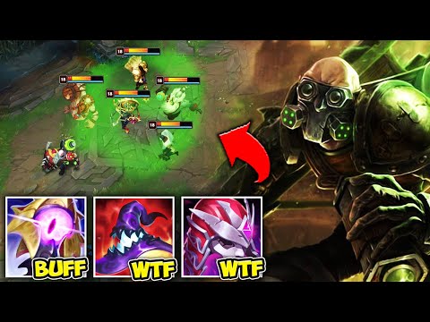 RIOT JUST BUFFED AP SINGED AND HIS POISON IS 100% LETHAL - League of Legends