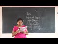 XI English Day 4 Chapter 1 Vocabulary Section Prefixes And Suffixes Homophones
