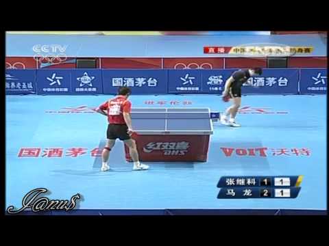 2012 China Warm-up Matches for Olympics: ZHANG Jike - MA Long [Full Match|Short Form/720p]