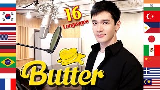 Butter (BTS) 1 Guy Singing in 16 Different Languag