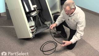 Washer Repair: Replacing the Drive Belt (Whirlpool Part # 211125)