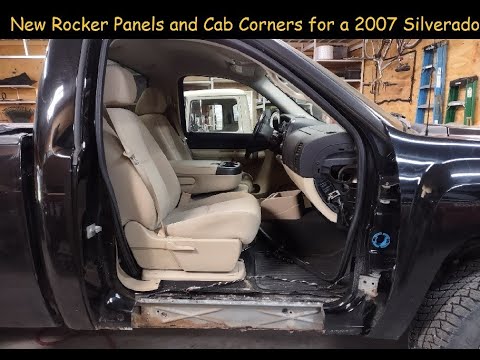 2007 Silverado Rocker Panel and Cab Corner Repair