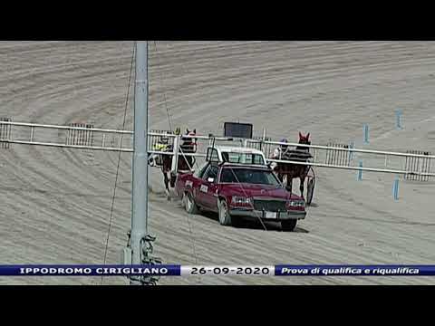 Aversa trotto 26 Settembre 2020 - Prova di qualifica e riqualifica