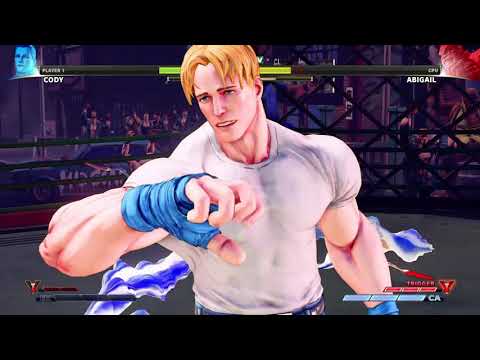 STREET FIGHTER V Cody vs Abigail
