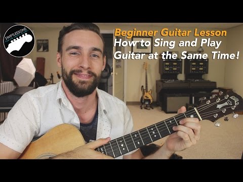 Beginner Guitar Lesson - How to Sing and Play at the Same Time - 5 Tips!