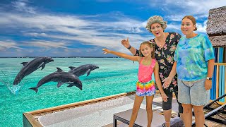 Ruby and Bonnie Room Tour in Hard Rock Hotel, Maldives