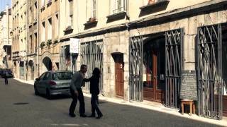 La rue st Laurent à Grenoble