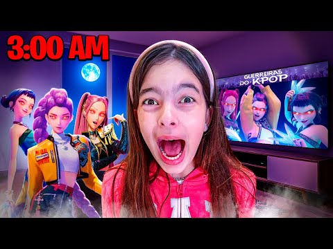 DON'T WATCH THE KPOP WARRIORS MOVIE AT 3 AM! *It went bad!