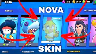 COMPREI A NOVA SKIN DA MAX DO BRAWL STARS!!!
