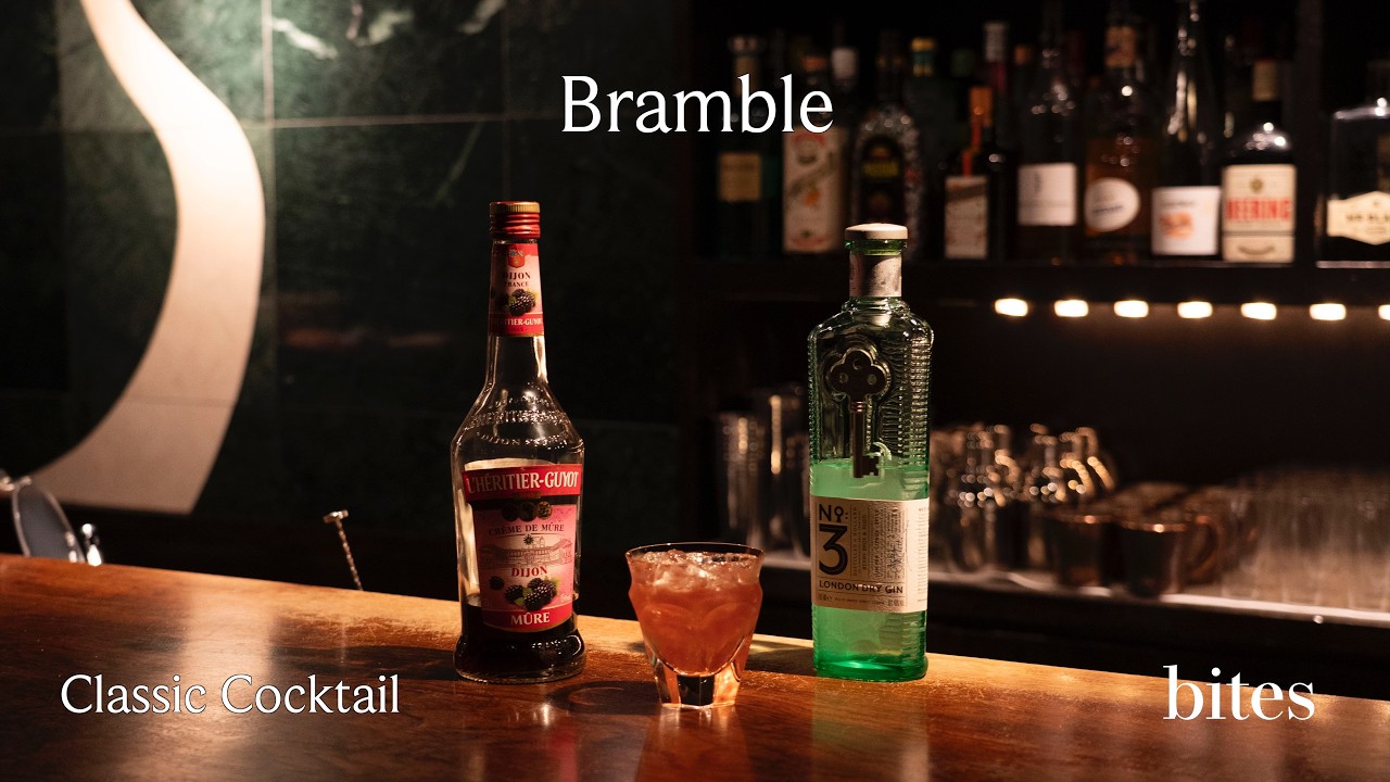春のロンドンから クラシックな一杯を ブランブル 石垣忍 / A classic cocktail from springtime London — Bramble by Shinobu