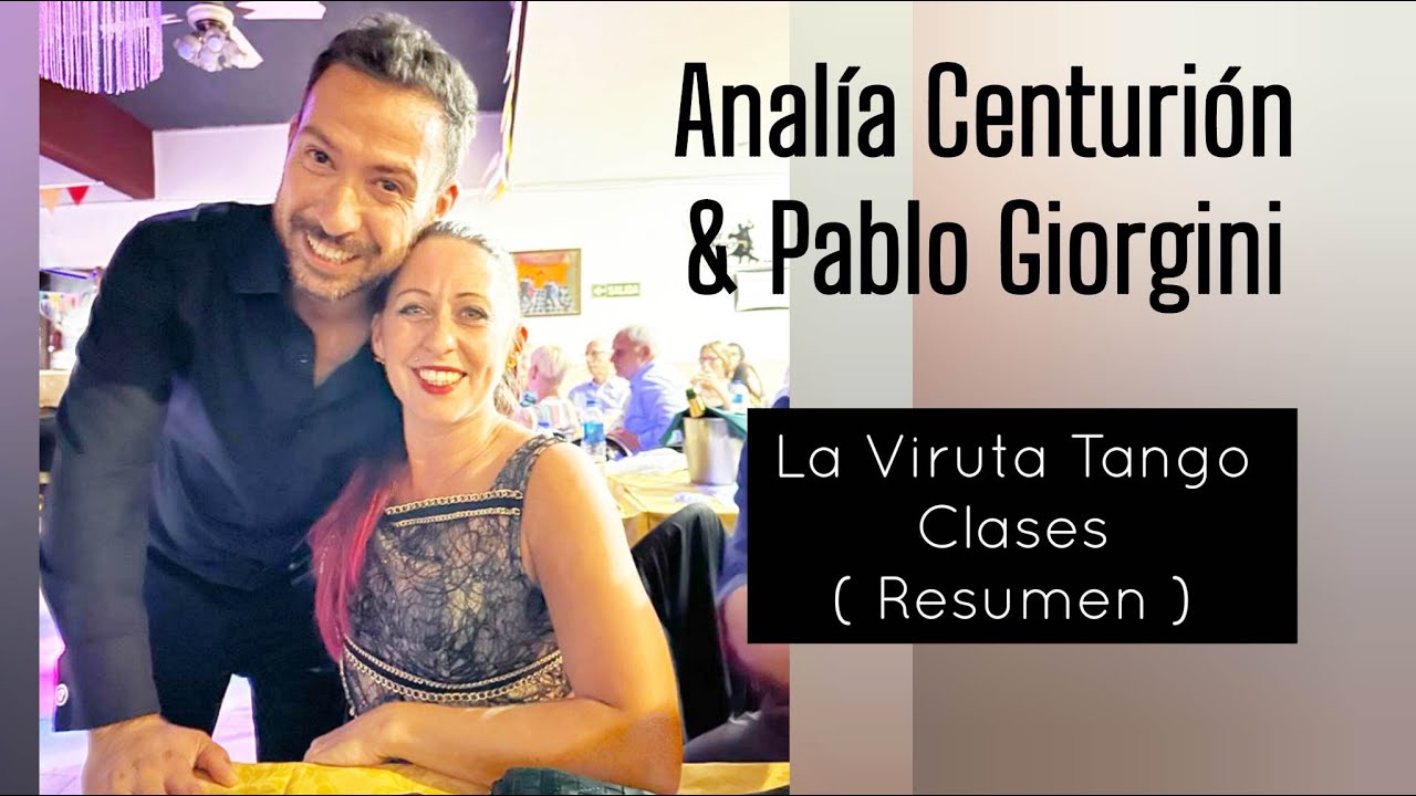Clase de Tango en la Viruta Analía Centurión y Pablo Giorgini #tangoargentino