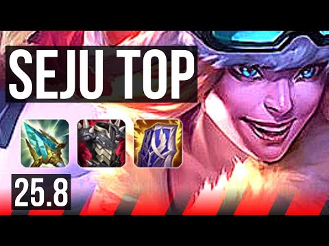 SEJUANI vs NASUS (TOP) | KR Diamond | 25.8