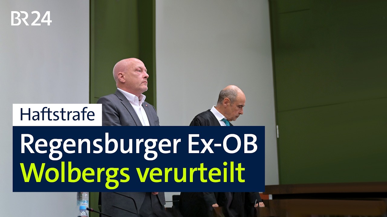 Haftstrafe: Regensburgs Ex-OB Wolbergs verurteilt | BR24
