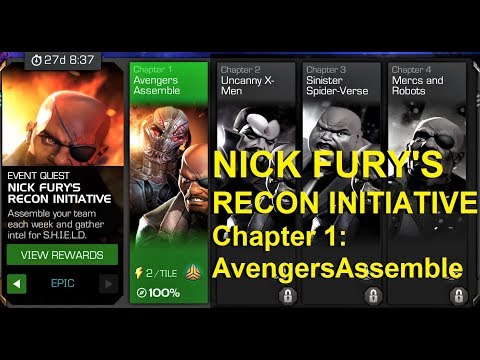 MCoC: Nick Fury's Recon Initiative | Chapter 1| Avengers Assemble