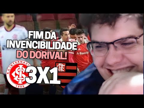 CASIMIRO REAGE: INTERNACIONAL 3 X 1 FLAMENGO PELO BRASILEIRÃO 2022 | Cortes do Casimito