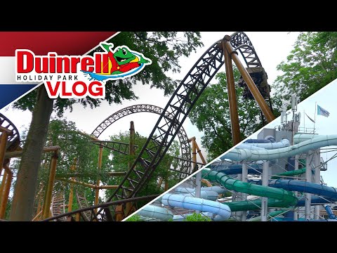 This Underrated Dutch Theme Park has an INSANE Indoor Water Park! First Time at Duinrell & Tikibad!