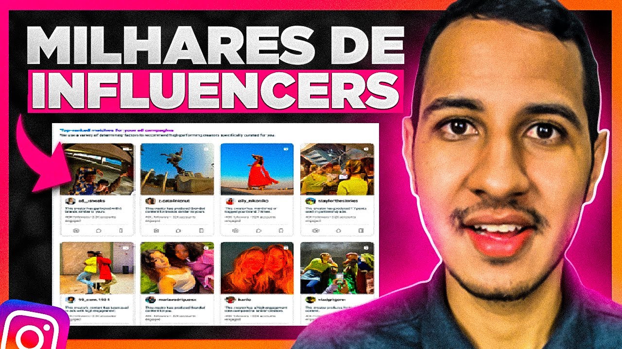 Achar Influencers p/ fechar Parceria no Instagram Ficou Fácil - Marketplace de Criadores de Conteúdo