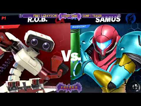 Grayson (ROB) vs Teaser (Samus) | FREAKS @ FREE PLAY RICHARDSON 35 ft Lima, Orex, Kazma, Grayson, Da