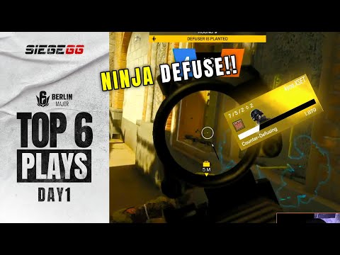 Top 6 R6 Plays: Six Major Berlin Day 1
