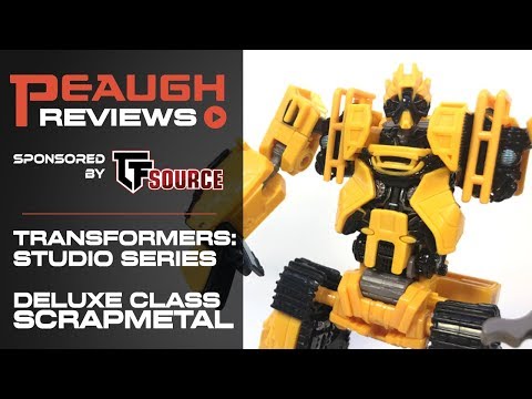 Video Review: Transformers Studio Series 41 - Deluxe SCRAPMETAL