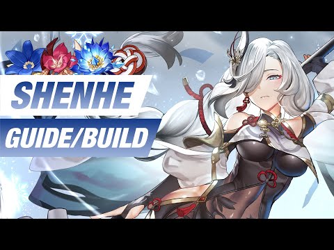 SHENHE IST HEFTIG! | LVL 90 C0 GUIDE | DPS & SUPPORT BUILD! | Genshin Impact Deutsch