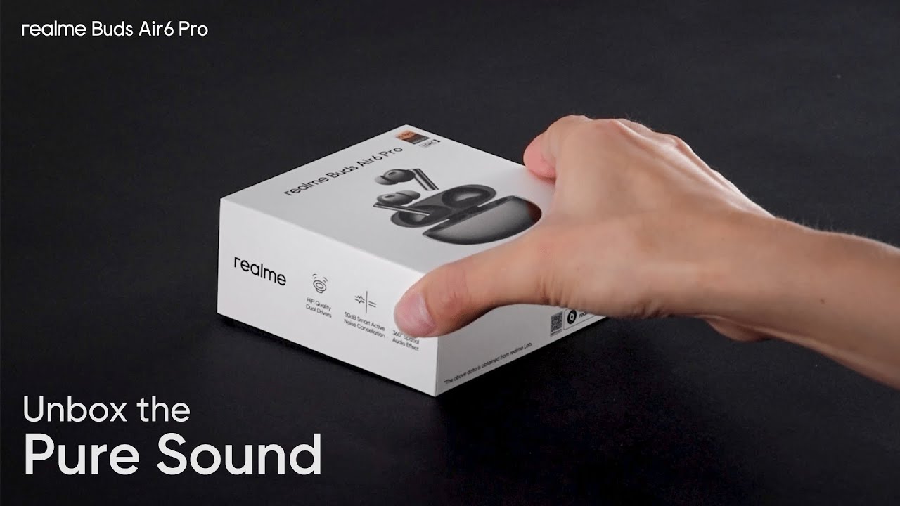 Наушники Realme Buds Air 6 Pro, черный