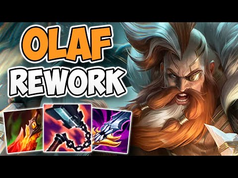 CHALLENGER JUNGLER PLAYS NEW REWORKED OLAF! | CHALLENGER OLAF JUNGLE GAMEPLAY | Patch 12.9 S12