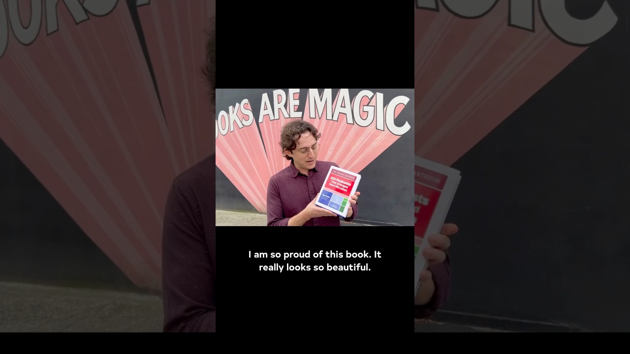 The Podcast Pantheon is available everywhere you find books!🎙️ #newbookrelease #ChronicleBooks