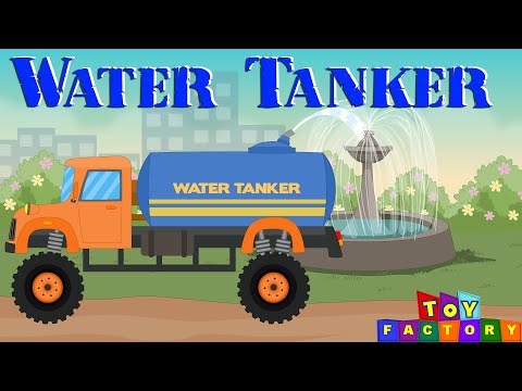 Water tanker for children | Monster trucks for children | Trucks for kids