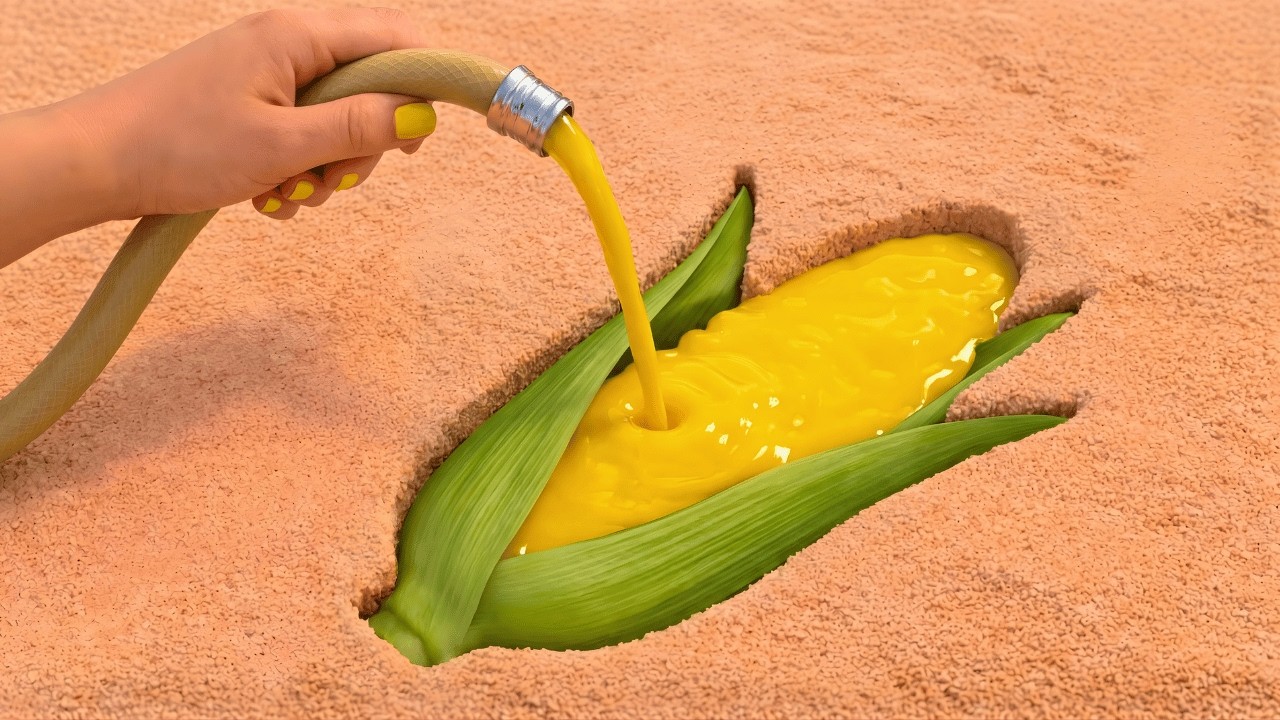 Strange Liquid Hose 🌀🤗 (Part 1) AI ASMR | Weird Fluid Filling the Hole