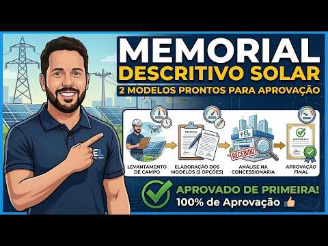Copie Meus 2 Modelos de Memorial Descritivo para Projetos Solares