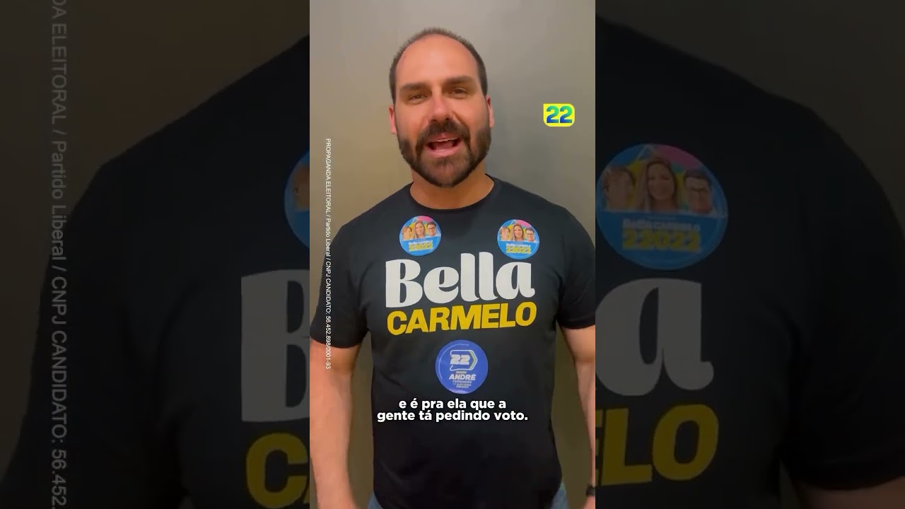 EDUARDO BOLSONARO SEJUNTA A NOSSA CAMPANHA!🌸🇧🇷😍2️⃣2️⃣