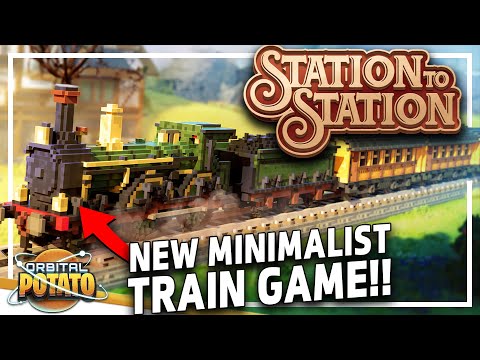 NEW Transport Game!! - Station to Station - Rail Management Game