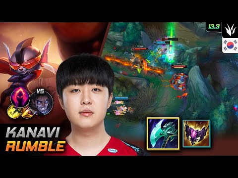 Kanavi Jungle Rumble Build Night Harvester Dark Harvest - LOL KR 13.3