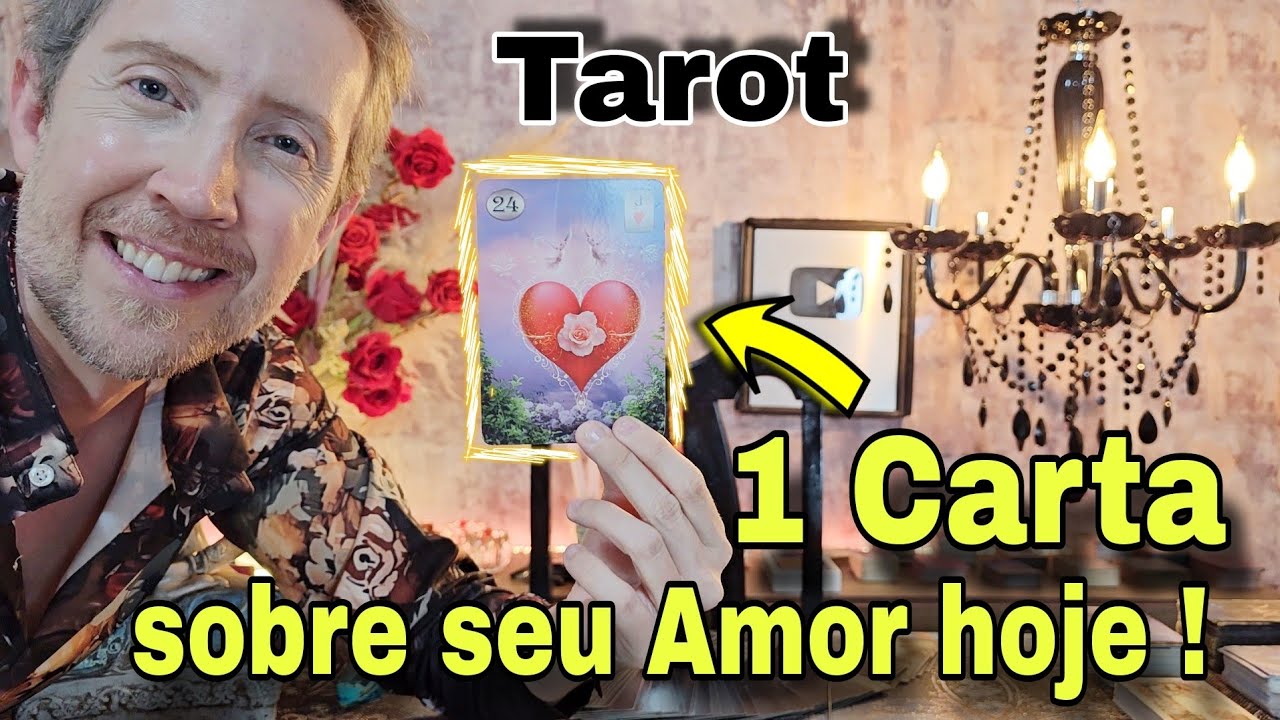 1 Carta sobre ele hoje ! Qual a energia dele hoje em relação a você ?Como ele está em relação a mim