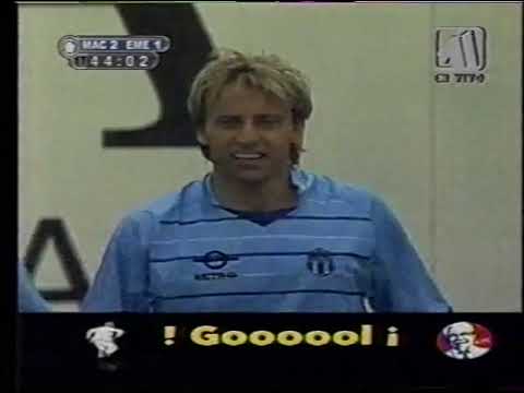 cristian bottero macara 3 emelec 2 en ambato 3 goles.