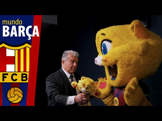 Vídeo relacionado con CyP Brands- FC Barcelona, Muñeco de Peluche, Dragón, 25 cm, Color blaugrana, Producto Oficial