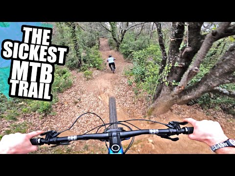 RIDING THE SICKEST MTB TRAIL AND HUGE JUMP LINES!