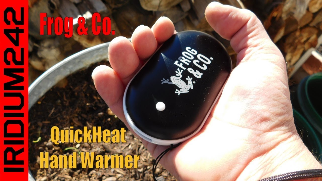 Frog and CO Hand Warmer QuickHeat Rechargeable