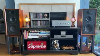 Video thumbnail for New System: Wharfedale Linton Heritage Speakers paired with Yamaha A-S801 Integrated Amplifier by MisterDopeTunes