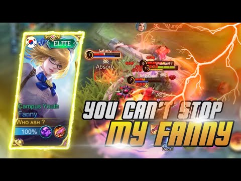 YOU CANT STOP MY FANNY | FANNY SETTING CONTROL 2022 - MOBILE LEGENDS