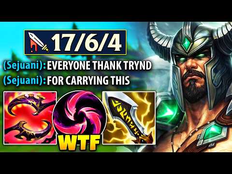 WHY ADC TRYNDAMERE MIGHT ACTUALLY BE META... (INSANE 2V8 CARRY)