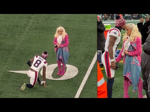 Stefon Diggs Proposing to Cardi B…