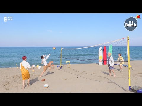[BANGTAN BOMB] Playing Beach Volleyball - BTS (방탄소년단)